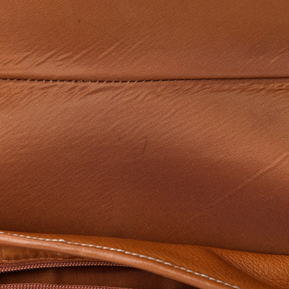 Christian Dior Calfskin Saddle Bag Tan 10 of 18