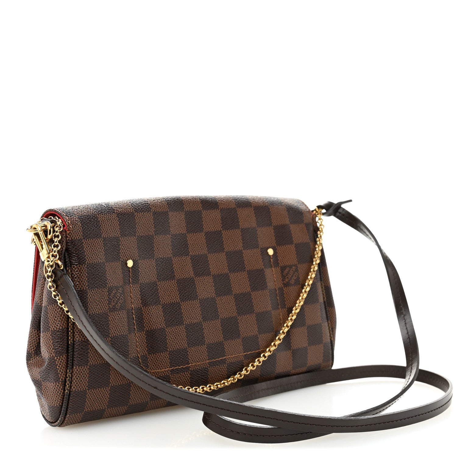 Louis Vuitton Damier Ebene Favorite MM 3 of 11