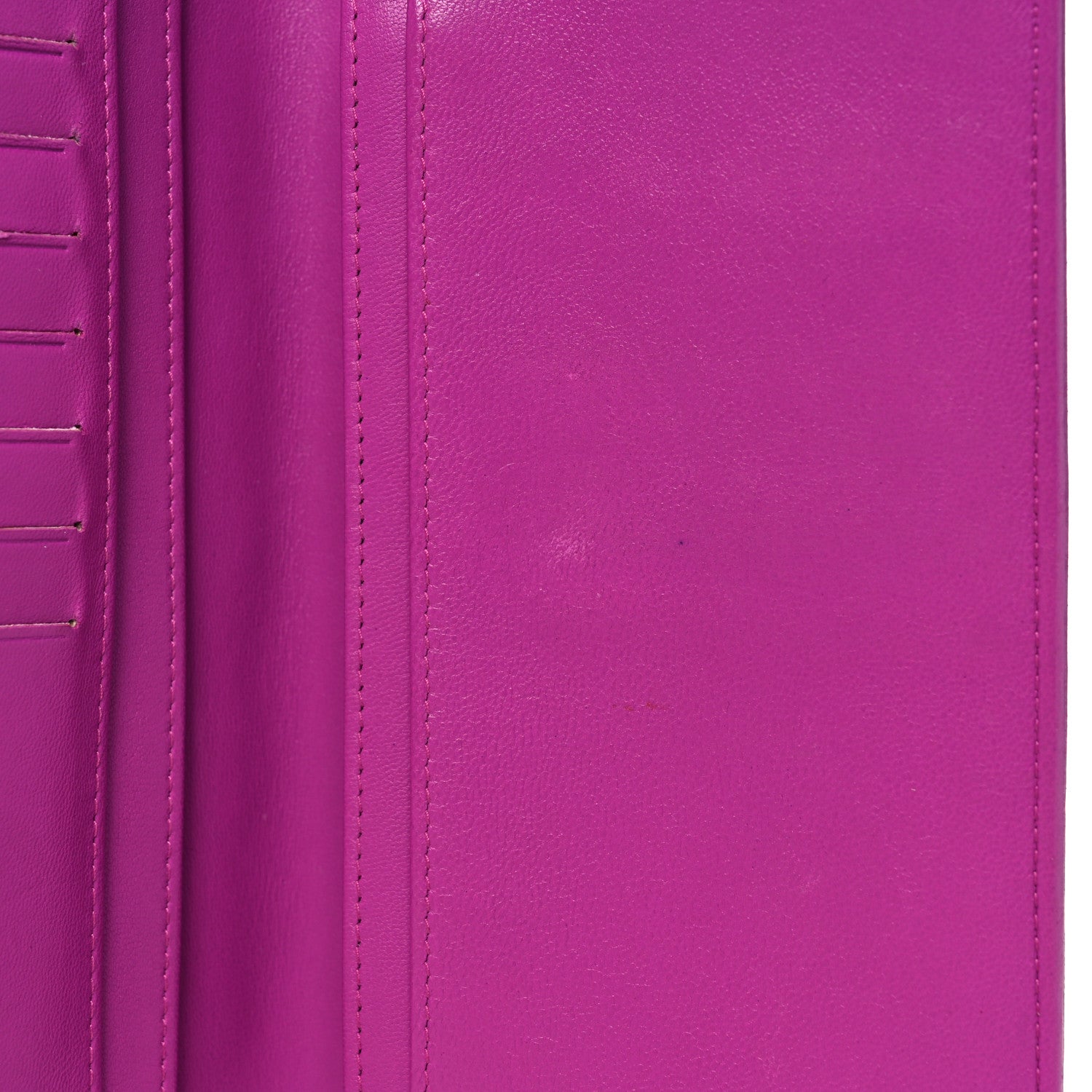 Chanel Lambskin Quilted Boy Yen Wallet Pink 18 of 22