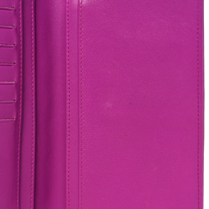 Chanel Lambskin Quilted Boy Yen Wallet Pink 18 of 22