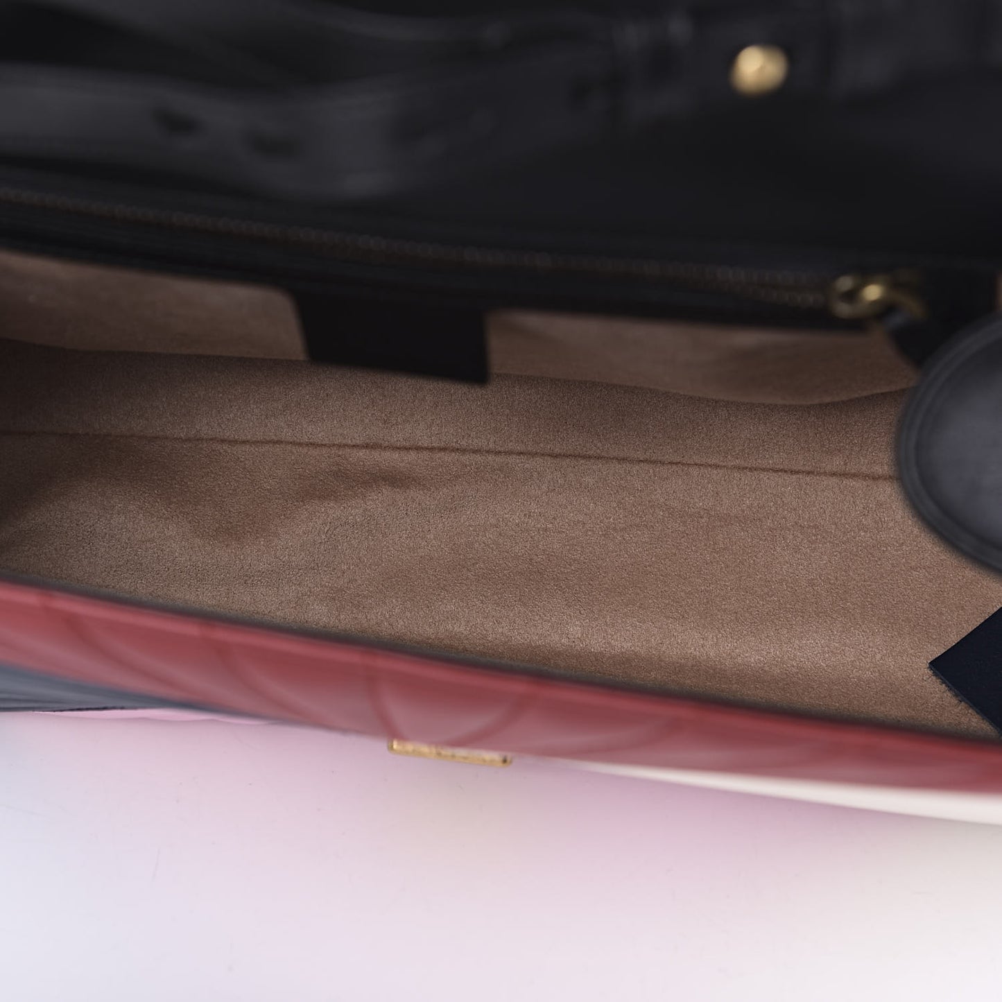 Calfskin Bamboo Trapuntata Queen Margaret Top Handle Bag Blue Agata Hibiscus Red Mystic White Sugar Pink