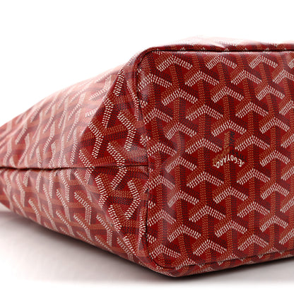 Goyard Goyardine Boheme Hobo Red 10 of 11