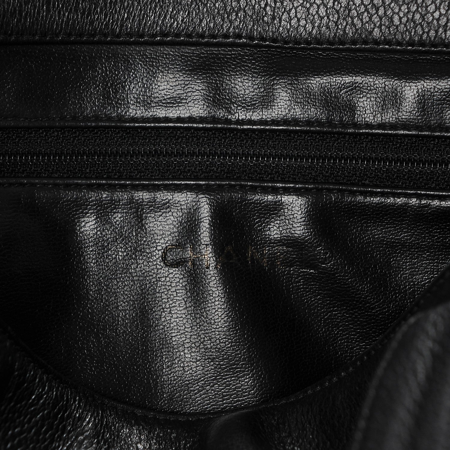 Chanel Caviar CC Shoulder Bag Black 6 of 7