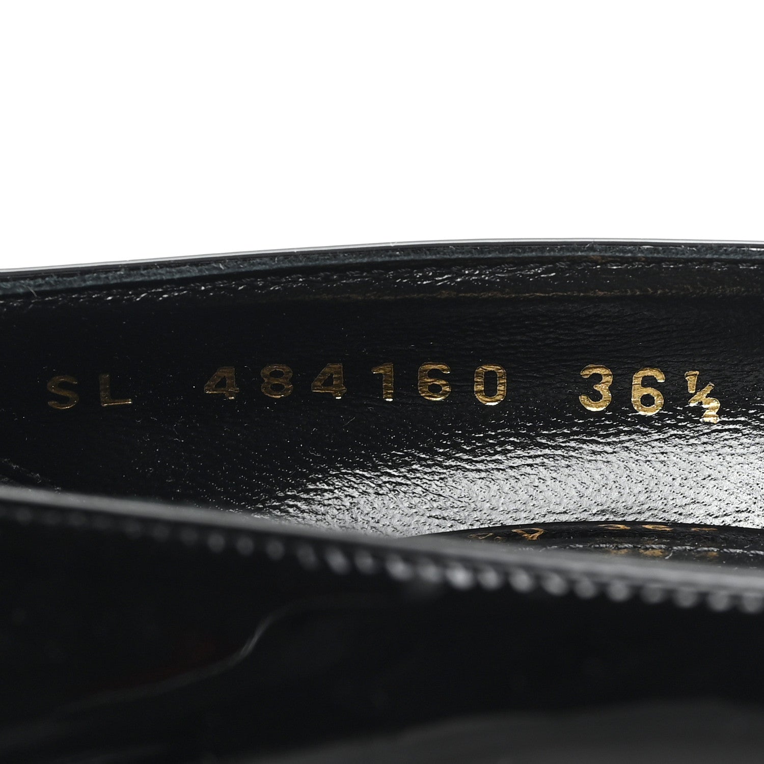 Saint Laurent Patent Opyum 85 Pumps 36.5 Black 9 of 9