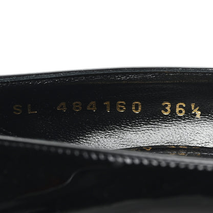 Saint Laurent Patent Opyum 85 Pumps 36.5 Black 9 of 9