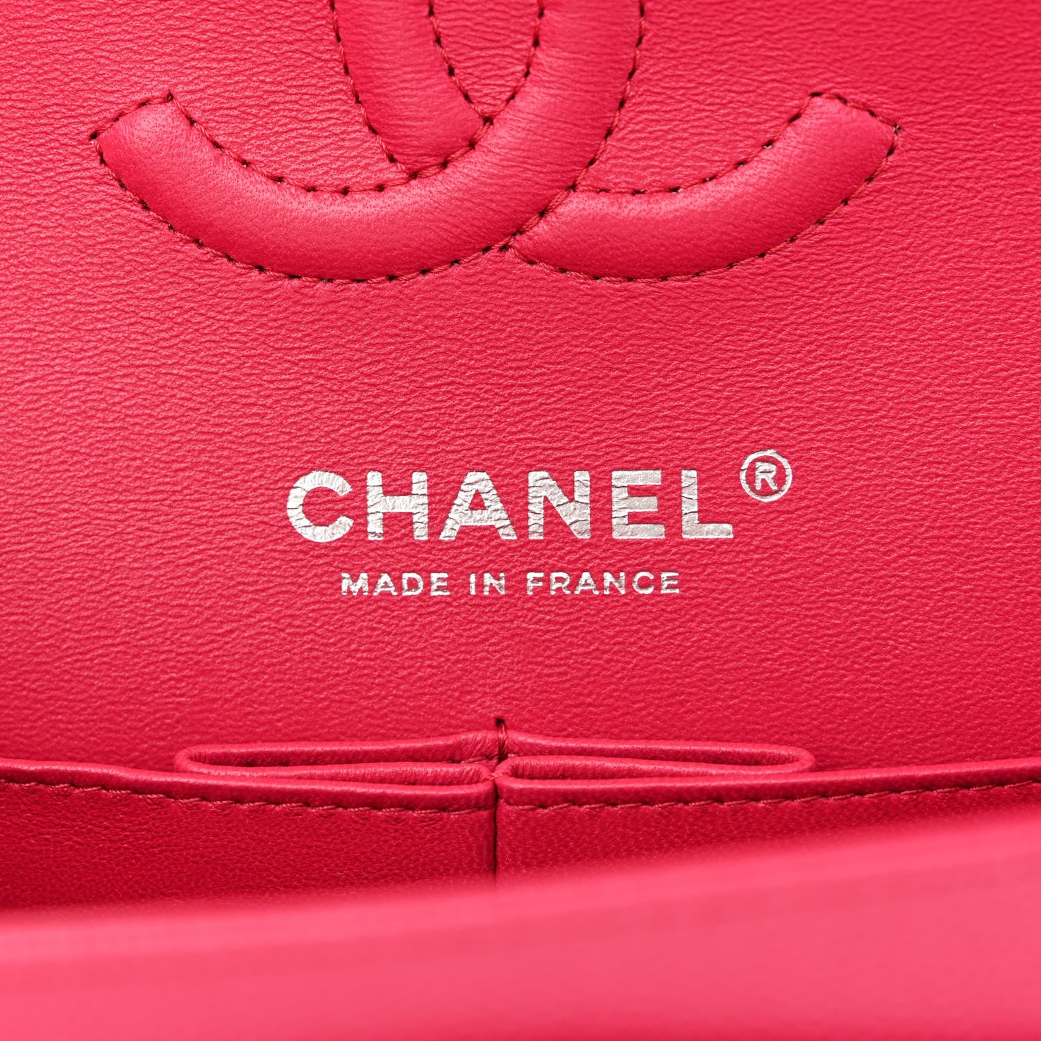 Chanel Caviar Quilted Small Double Flap Fuchsia 6 of 10