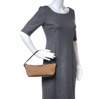 Gucci Monogram Boat Pochette Brown 2 of 7