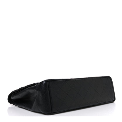 Chanel Caviar Quilted Maxi Double Flap Black 4 of 10
