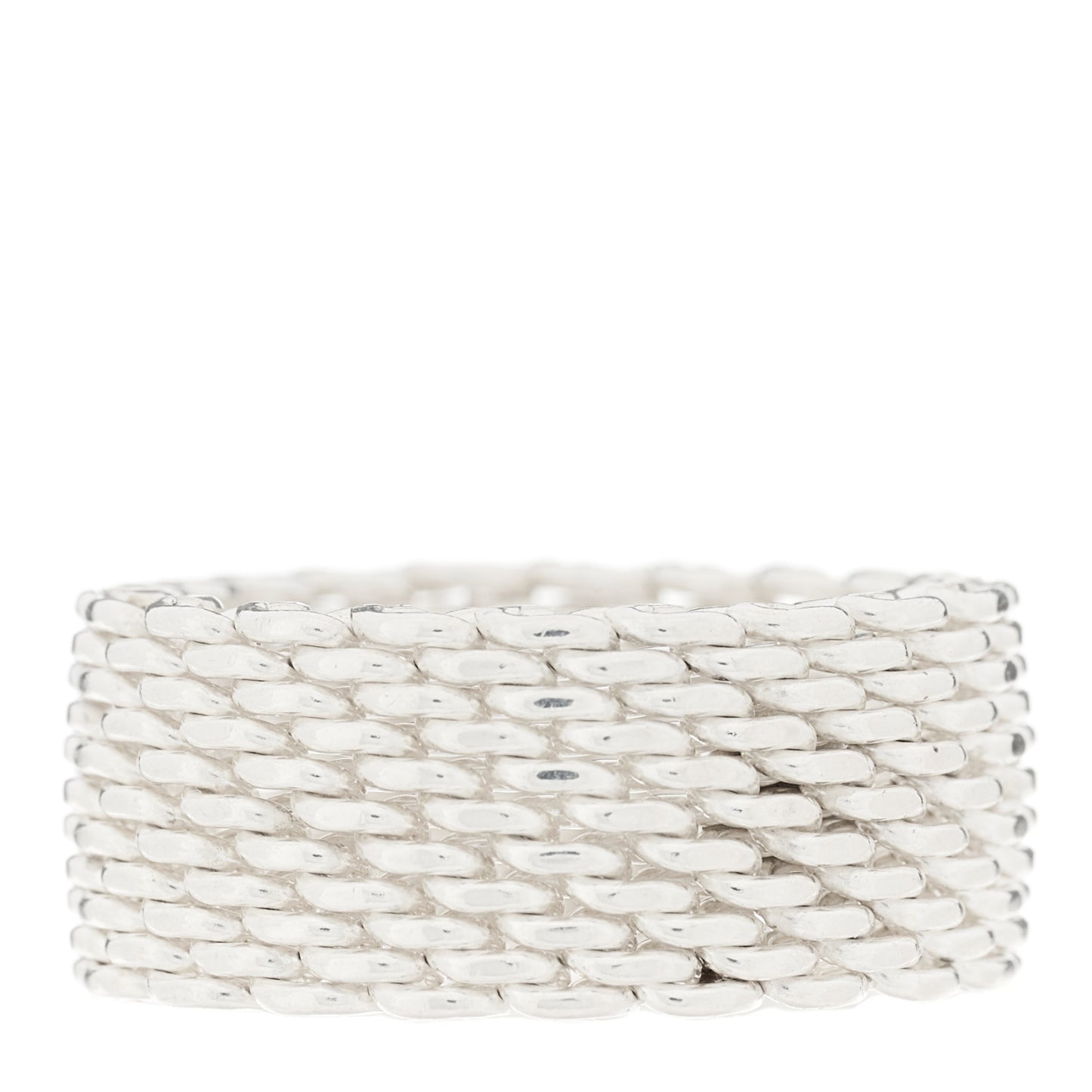 Sterling Silver Somerset Mesh Ring 56 7.5