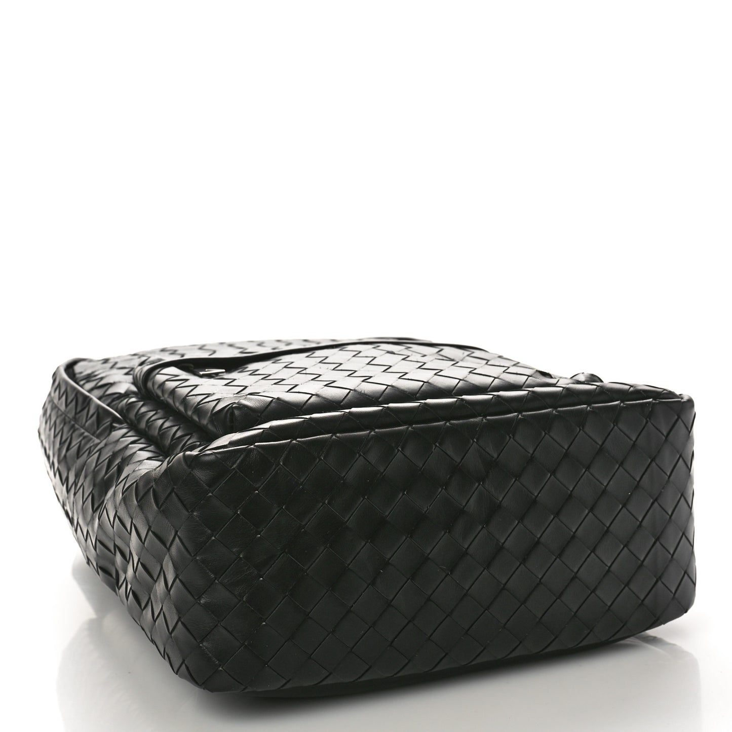 Nappa Intrecciato Avenue Backpack Black