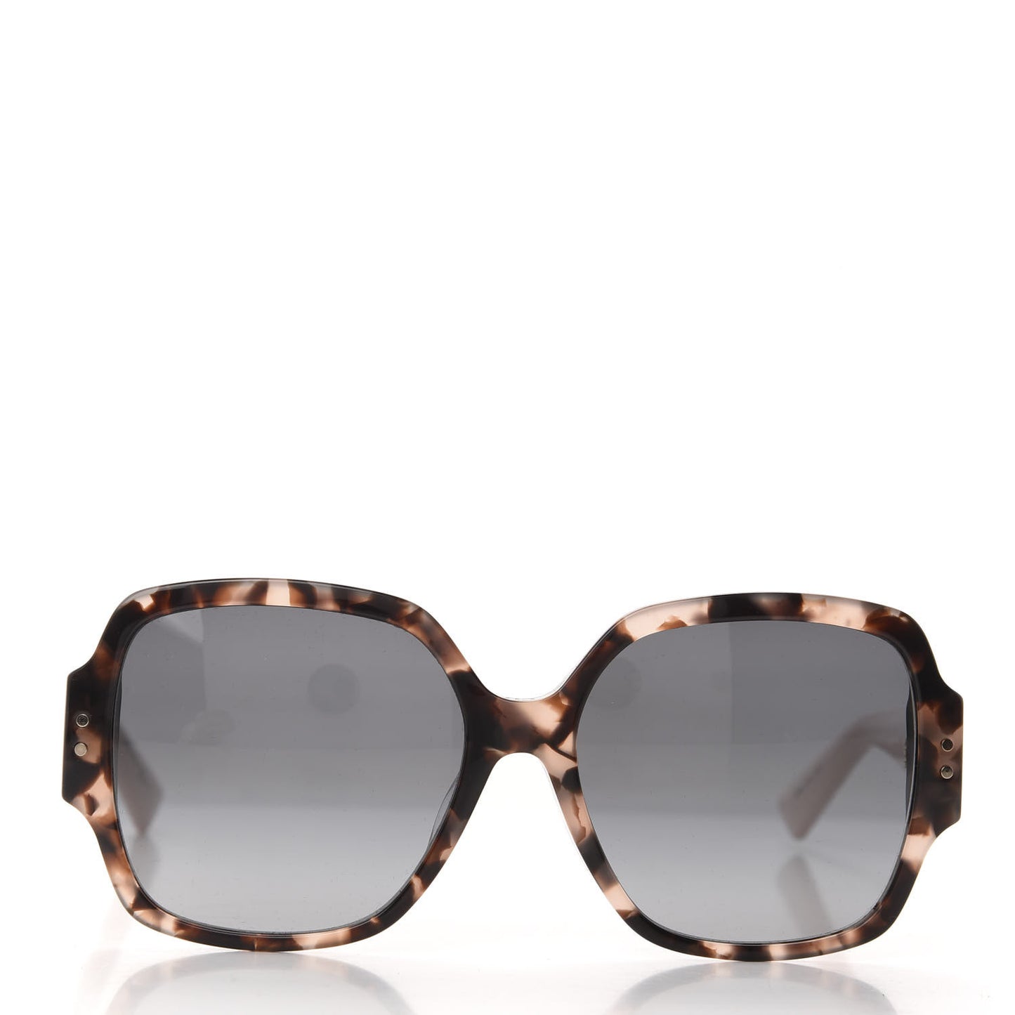 Acetate Cannage Lady Dior Studs 5F Sunglasses Tortoise Pink
