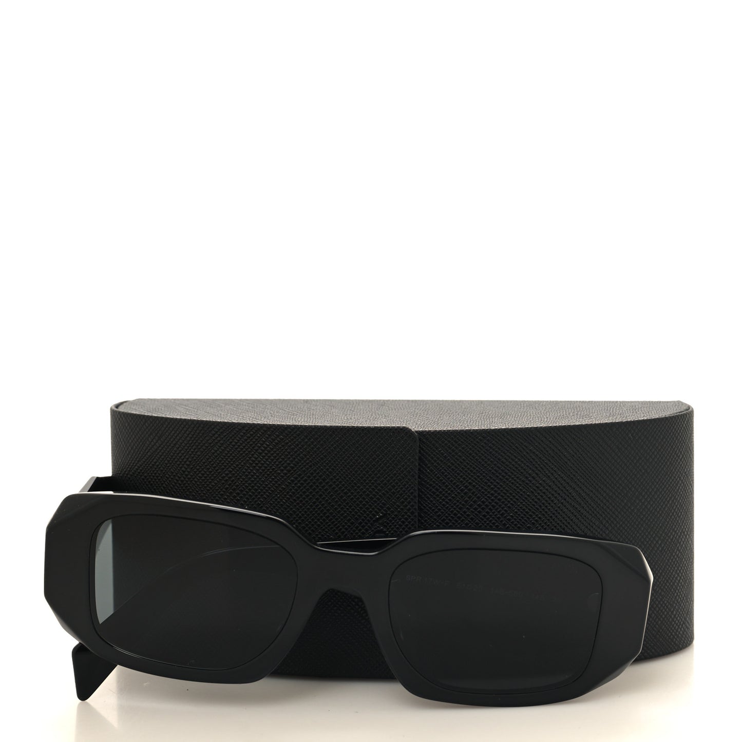 Acetate Symbole Sunglasses SPR 17W Black