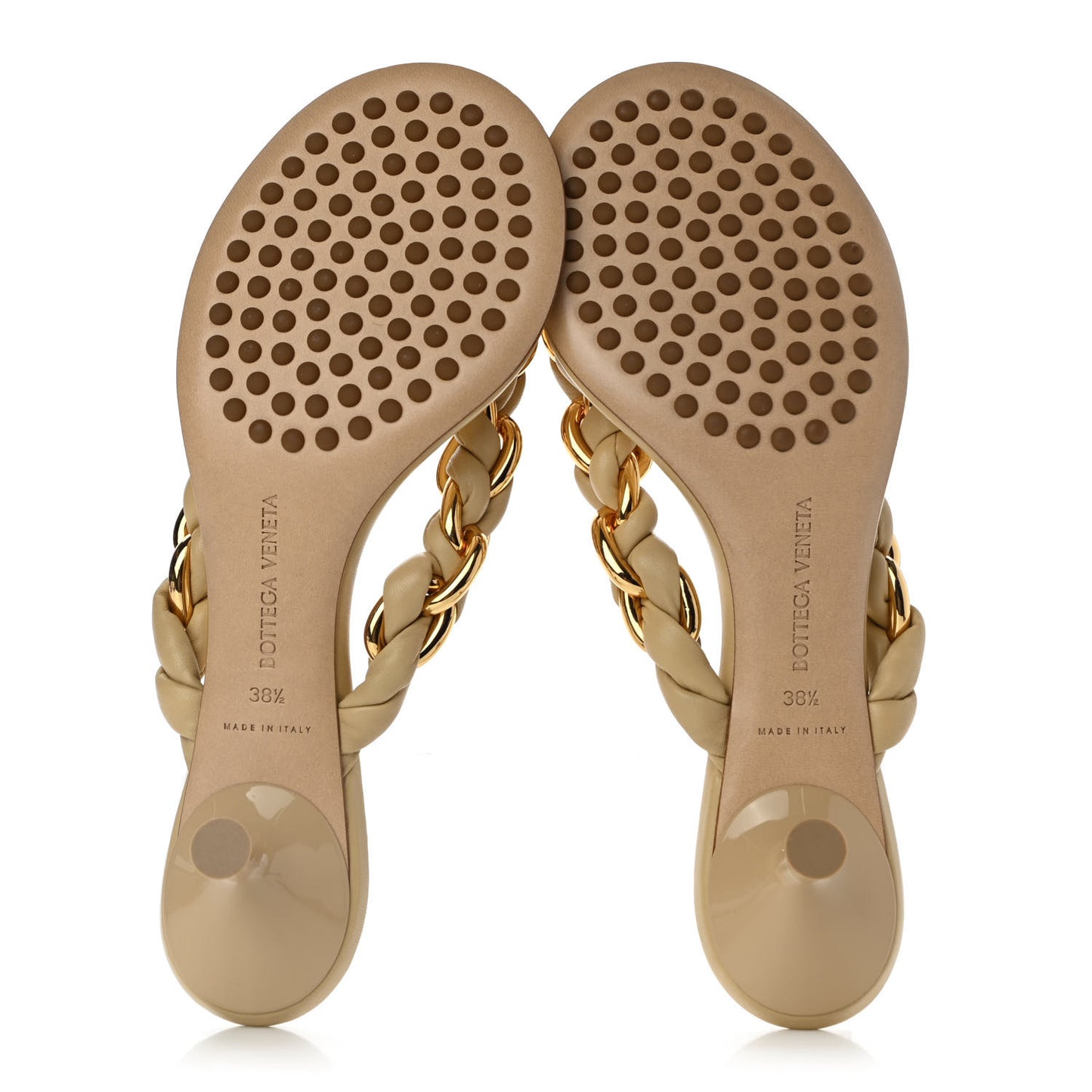 Nappa Dot Sandals 38.5 Cane Sugar
