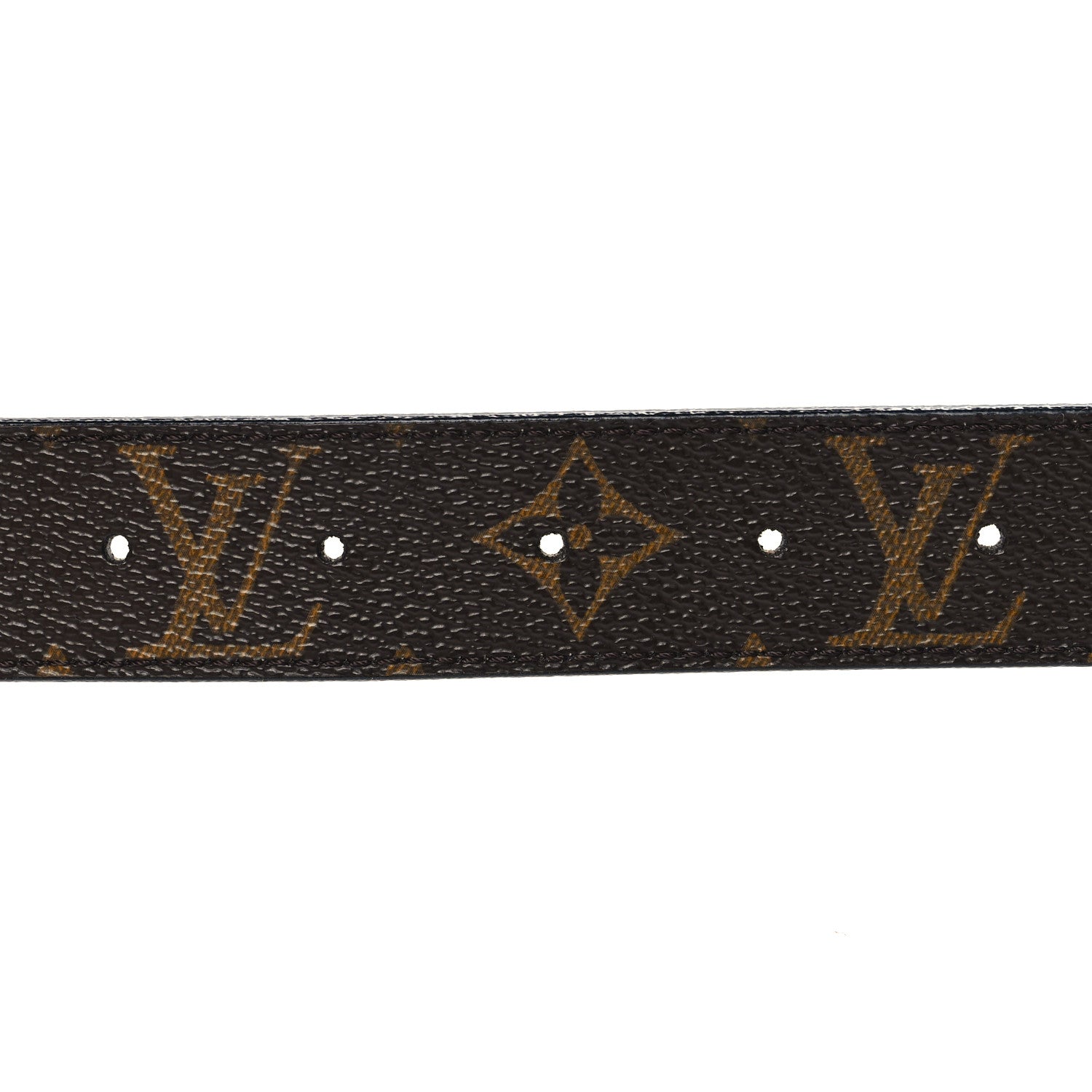 Louis Vuitton Calfskin Monogram 30mm LV Initiales Reversible Belt 85 34 Black 4 of 5