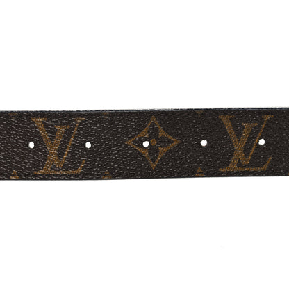 Louis Vuitton Calfskin Monogram 30mm LV Initiales Reversible Belt 85 34 Black 4 of 5