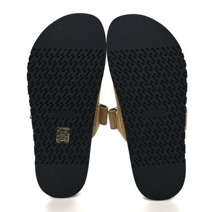 Hermes Suede Goatskin Mens Chypre Sandals 42 Beige Argile 5 of 8