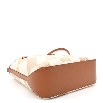 Hermes Swift Toile H Cabas H En Biais 27 Ecru Naturel Gold 4 of 9