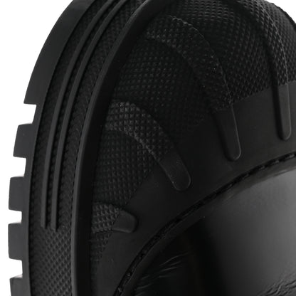 Christian Dior Brushed Calfskin Rubber Dioriron Derby Flat Shoes 41 Black 19 of 23