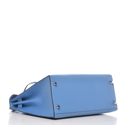 Hermes Epsom Kelly Sellier 28 Bleu Paradise 5 of 36
