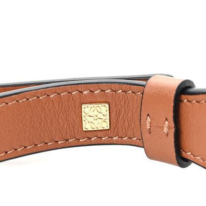Loewe Calfskin Branded Short Strap Tan 3 of 4