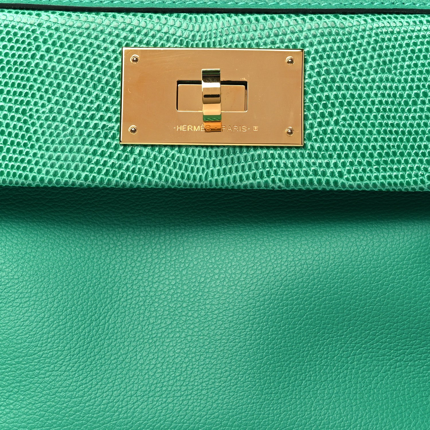 Hermes Evercolor Swift Lizard Touch 24/24 21 Menthe 1558305