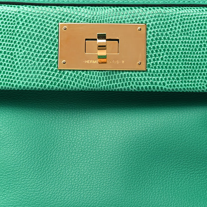 Hermes Evercolor Swift Lizard Touch 24/24 21 Menthe 8 of 11