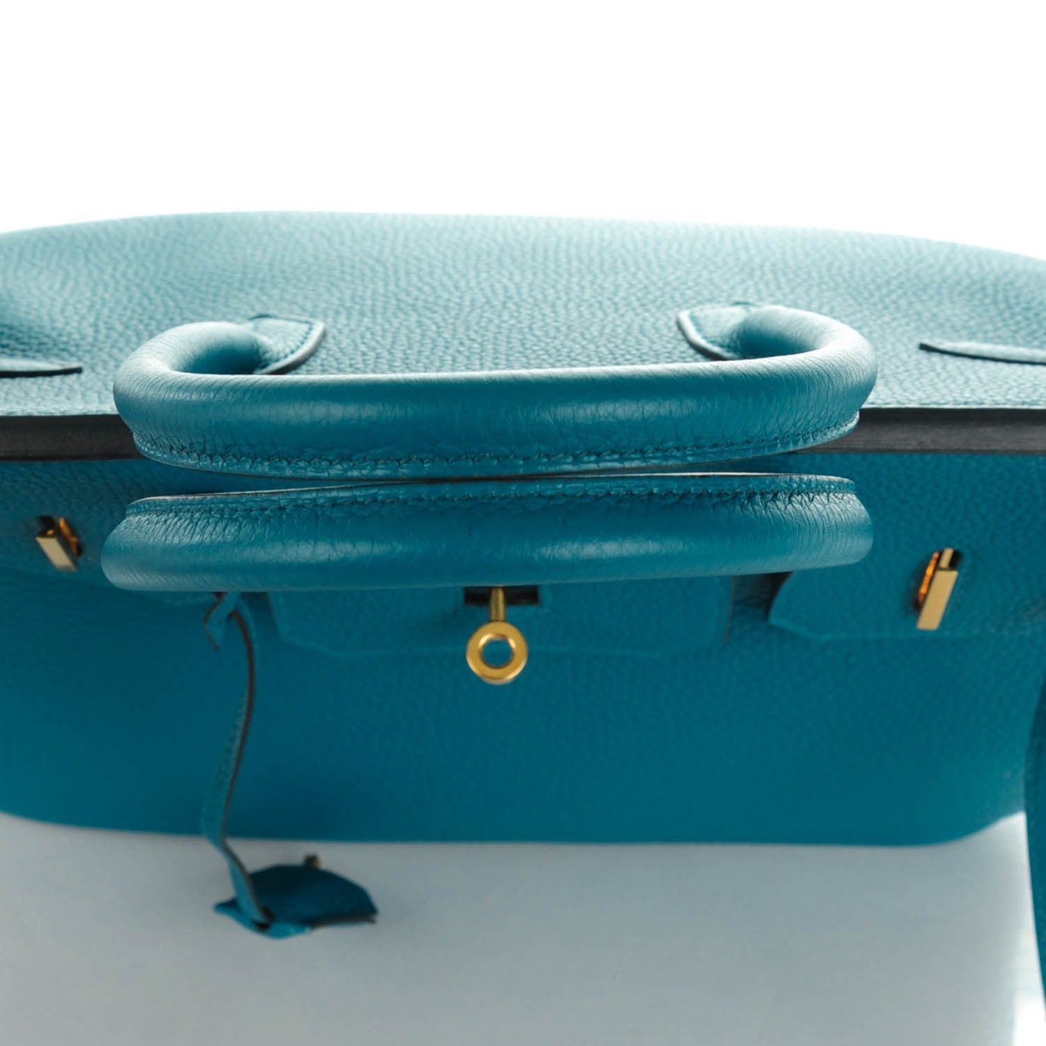 Hermes Taurillon Clemence Birkin 30 Cobalt 15 of 26