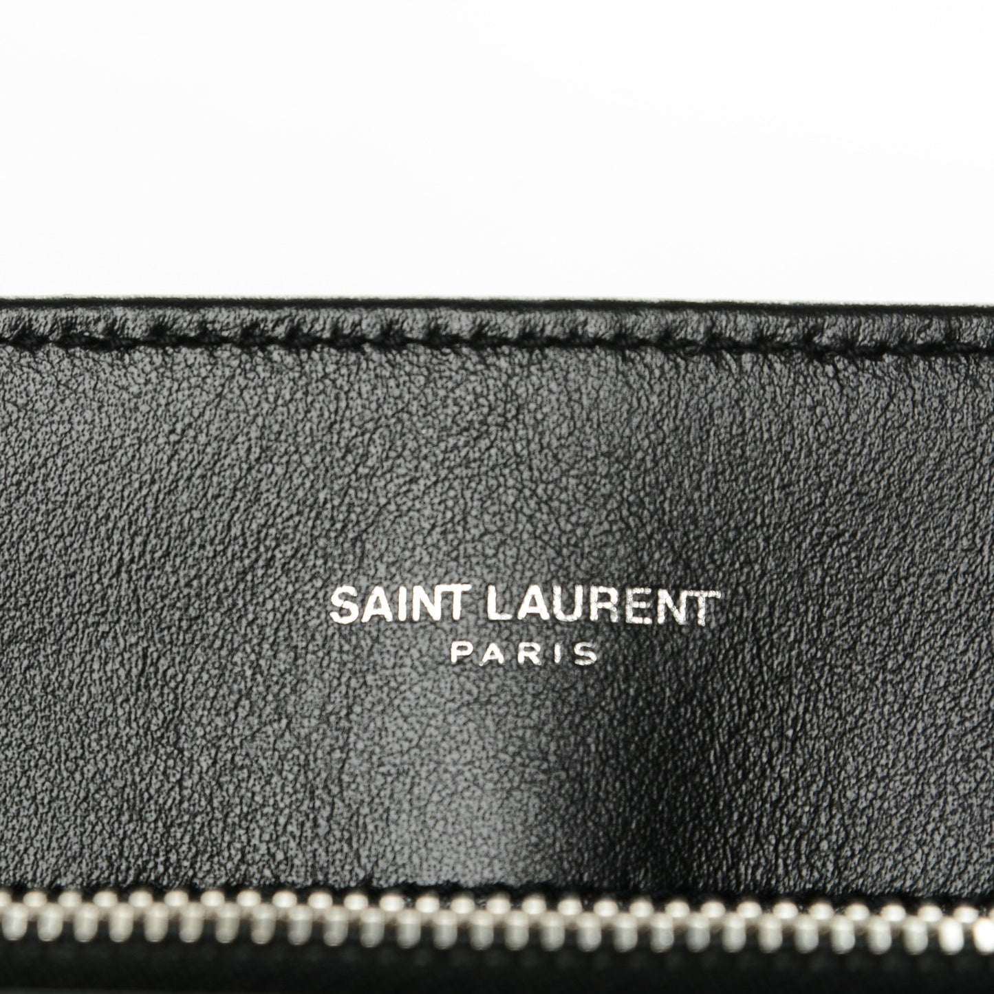 Calfskin Y Quilted Monogram Large Loulou Chain Satchel Black