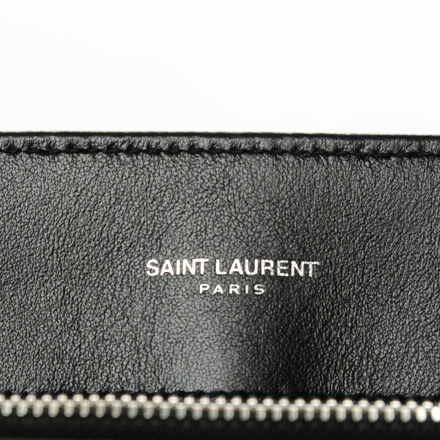 Saint Laurent Calfskin Y Quilted Monogram Large Loulou Chain Satchel Black 6 of 6