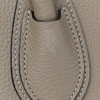 Celine Drummed Calfskin Micro Luggage Dune 10 of 10