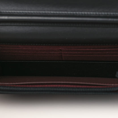 Chanel Aged Calfskin Quilted Lucky Charms 2.55 Reissue Wallet On Chain WOC Black 5 of 9
