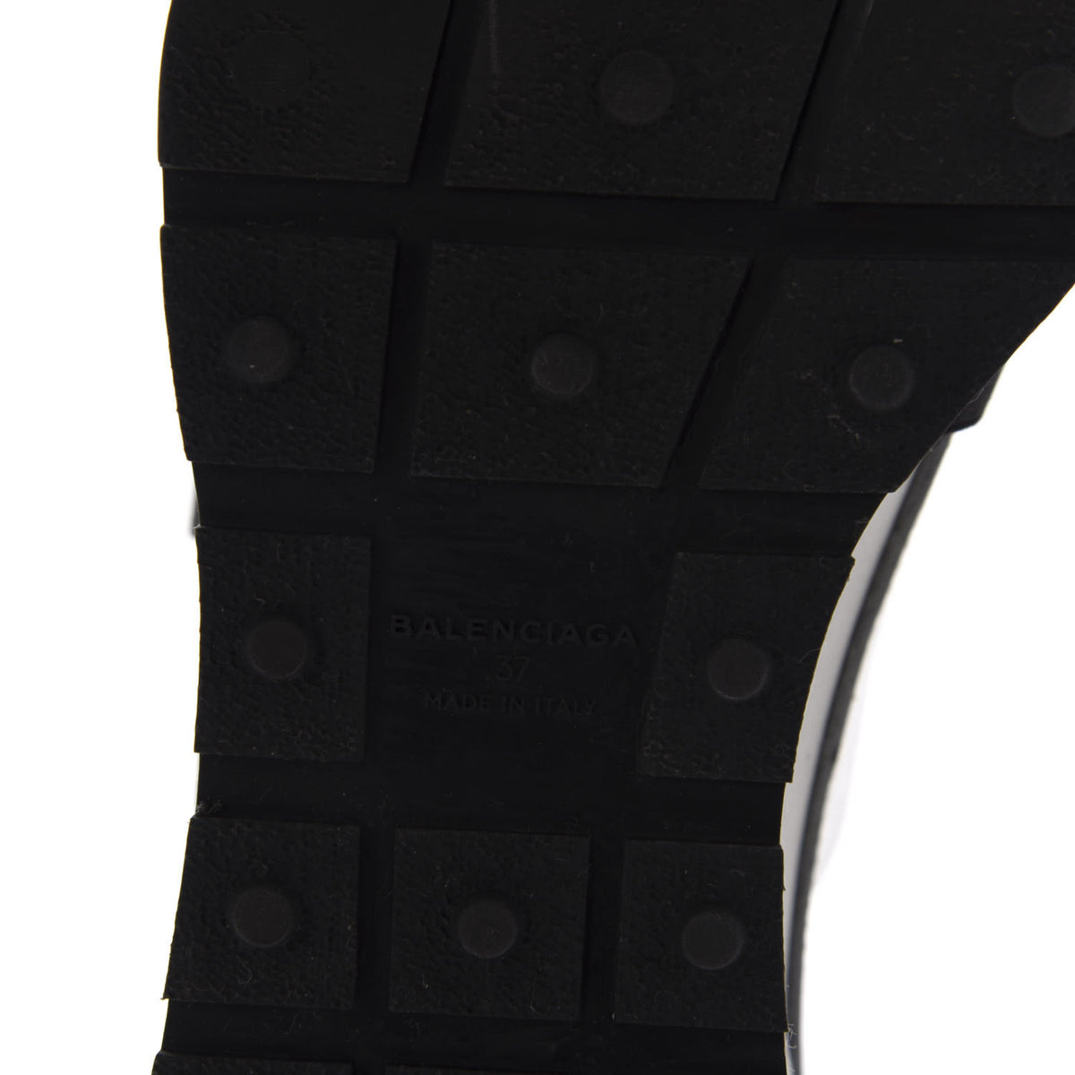 Balenciaga Mesh Calfskin Neoprene Womens Race Runner Sneakers 37 Black Silver 8 of 8