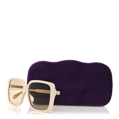 Gucci Acetate Square Frame GG0567SAN Sunglasses White 8 of 8