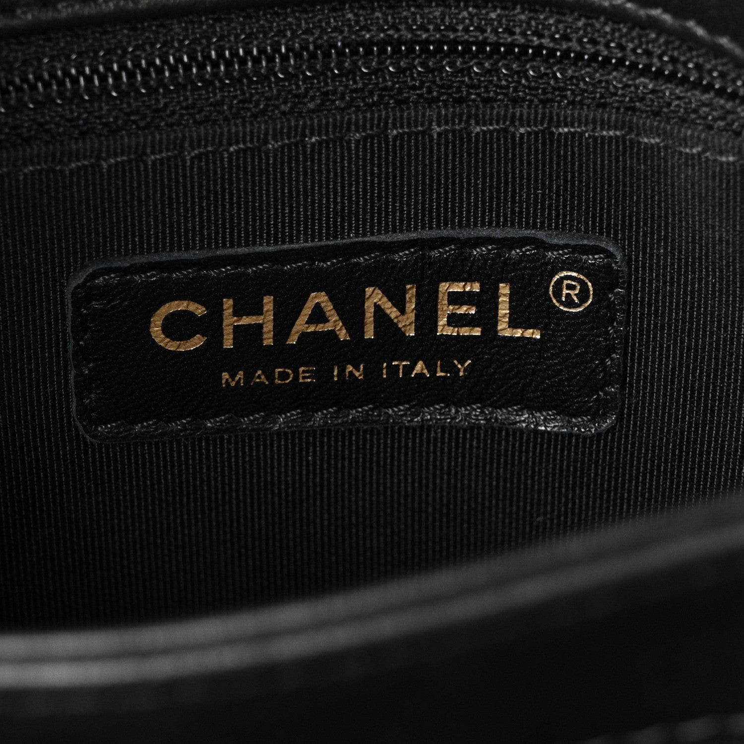 Chanel Grained Calfskin Small Chevron Chic Top Handle Flap Black 6 of 11