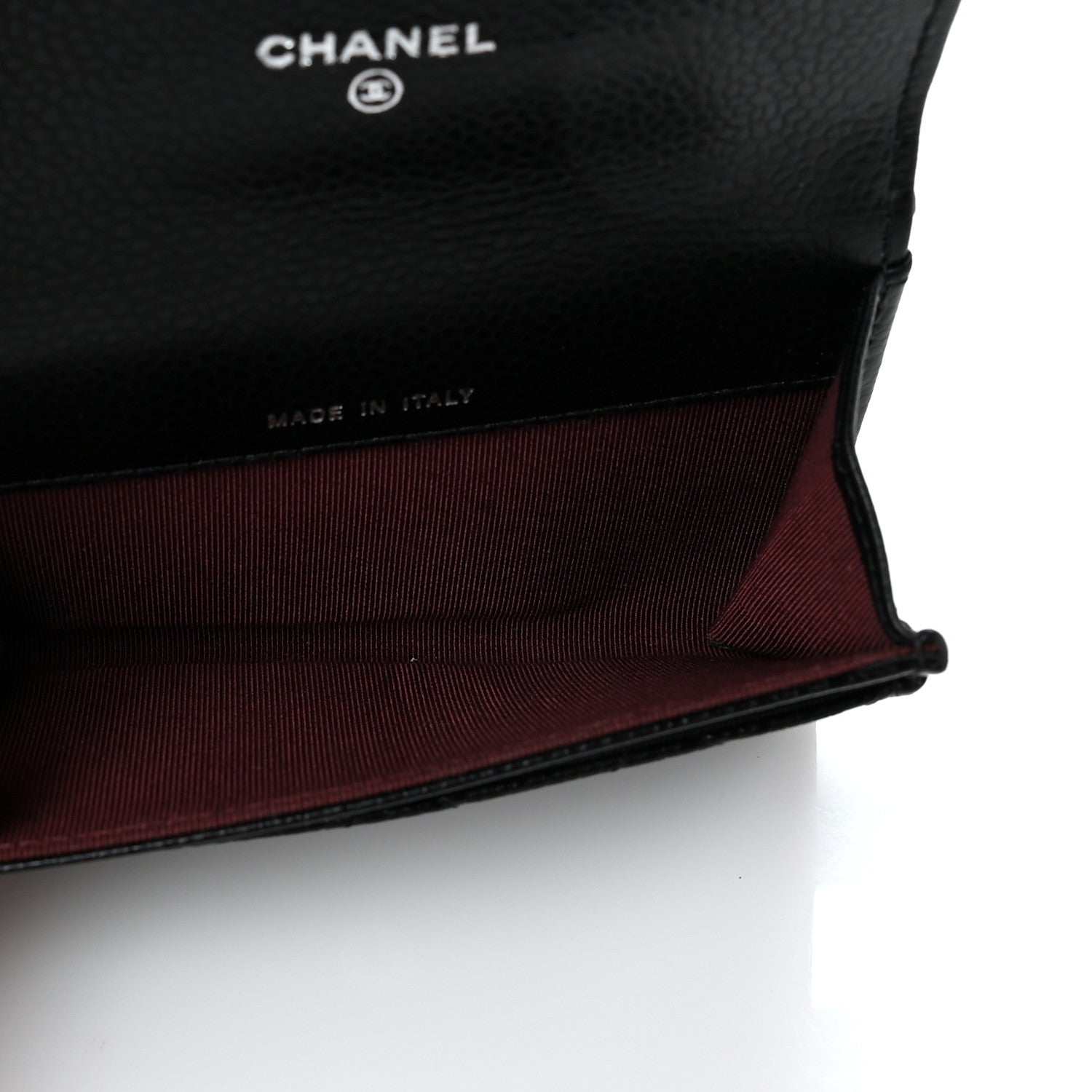 Chanel Caviar Quilted Flap Card Holder Black 5 of 7