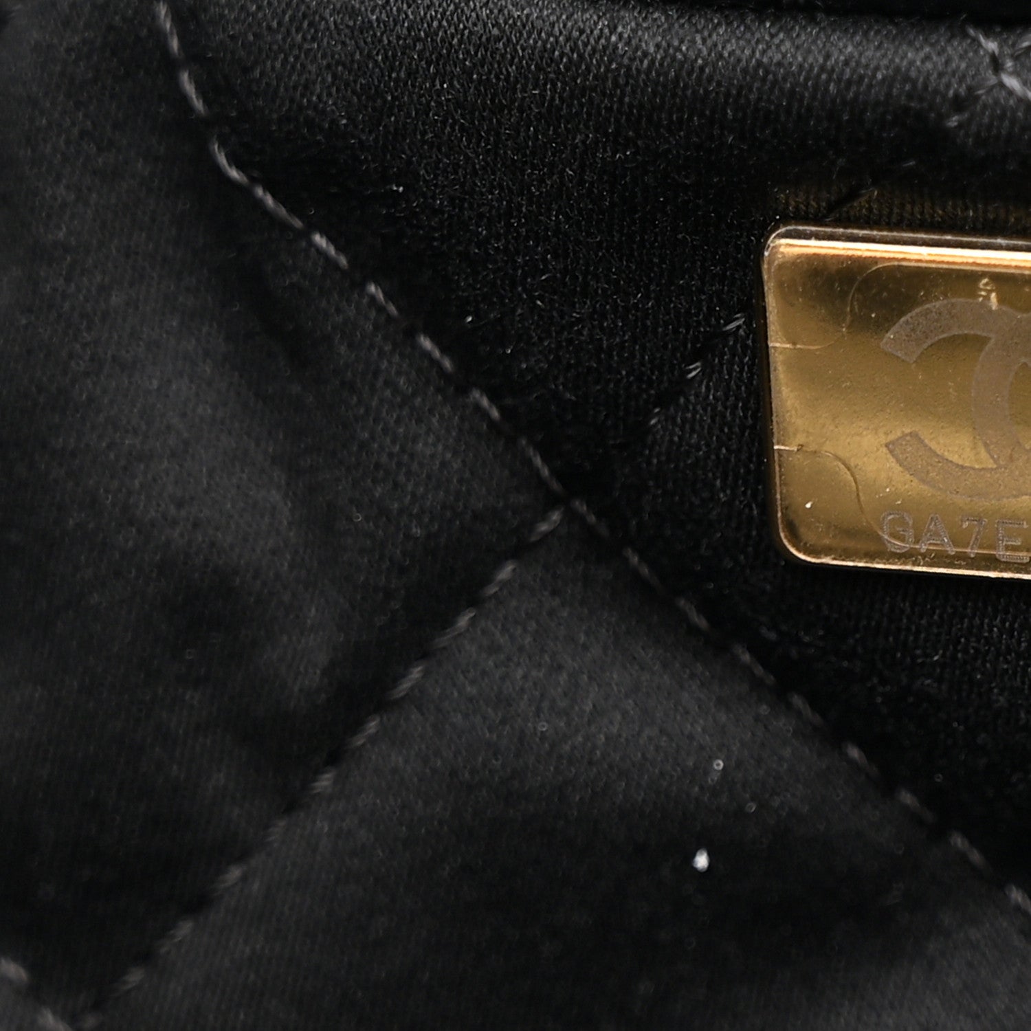 Chanel Shiny Calfskin Quilted Chanel 22 Black 8 of 11