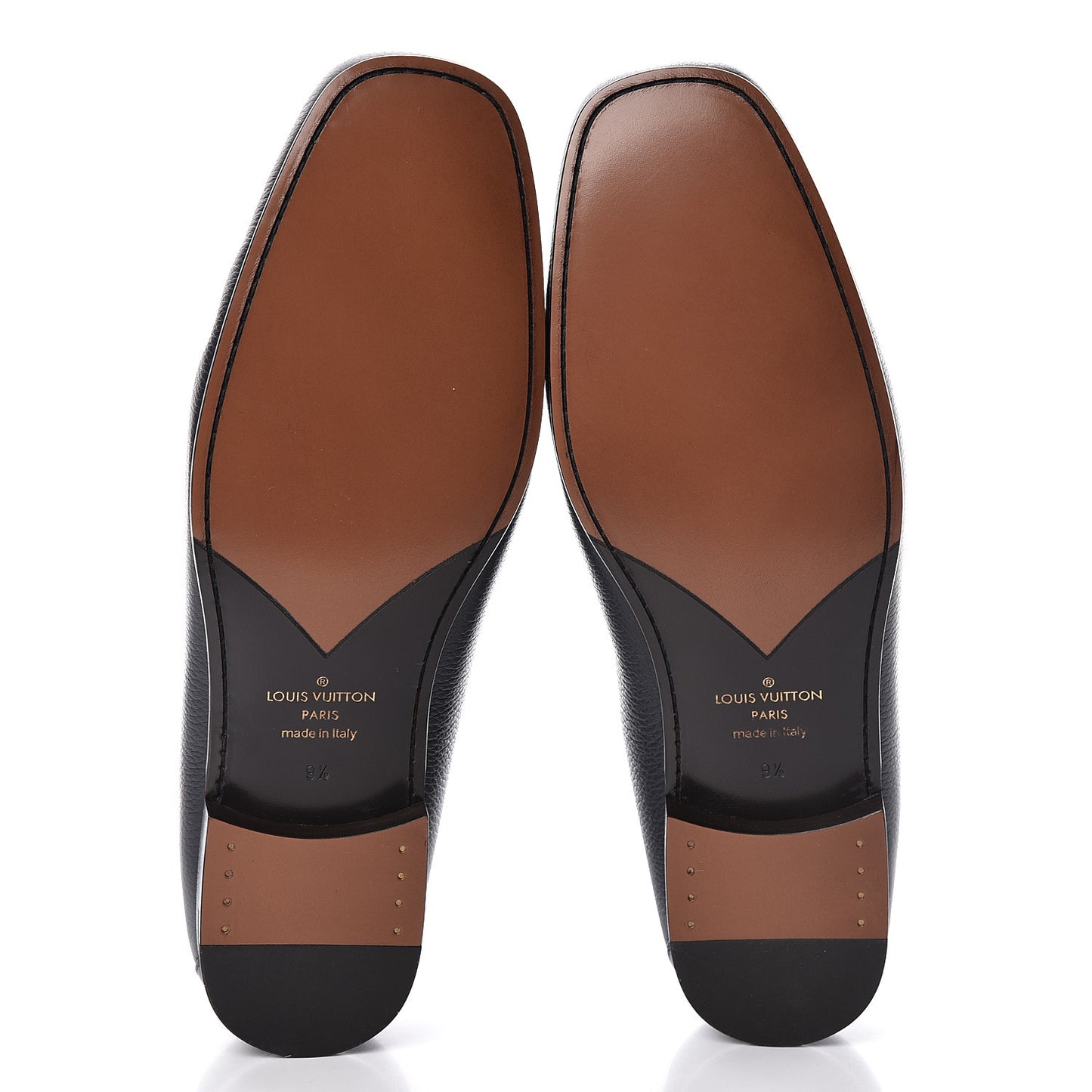 Calfskin Mens Montaigne Loafers 9.5 Marine