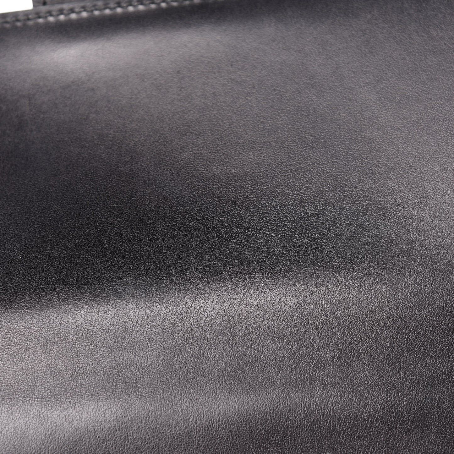 City Calfskin Ribbon Bag Black