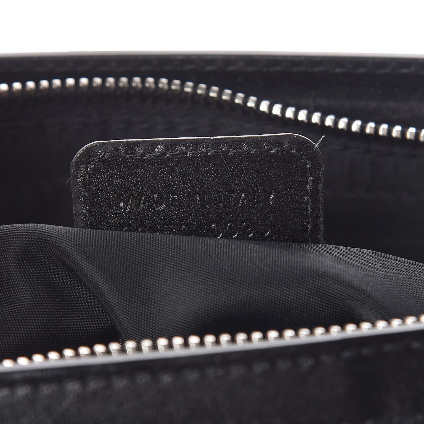Denim Calfskin Monogram Tote Black