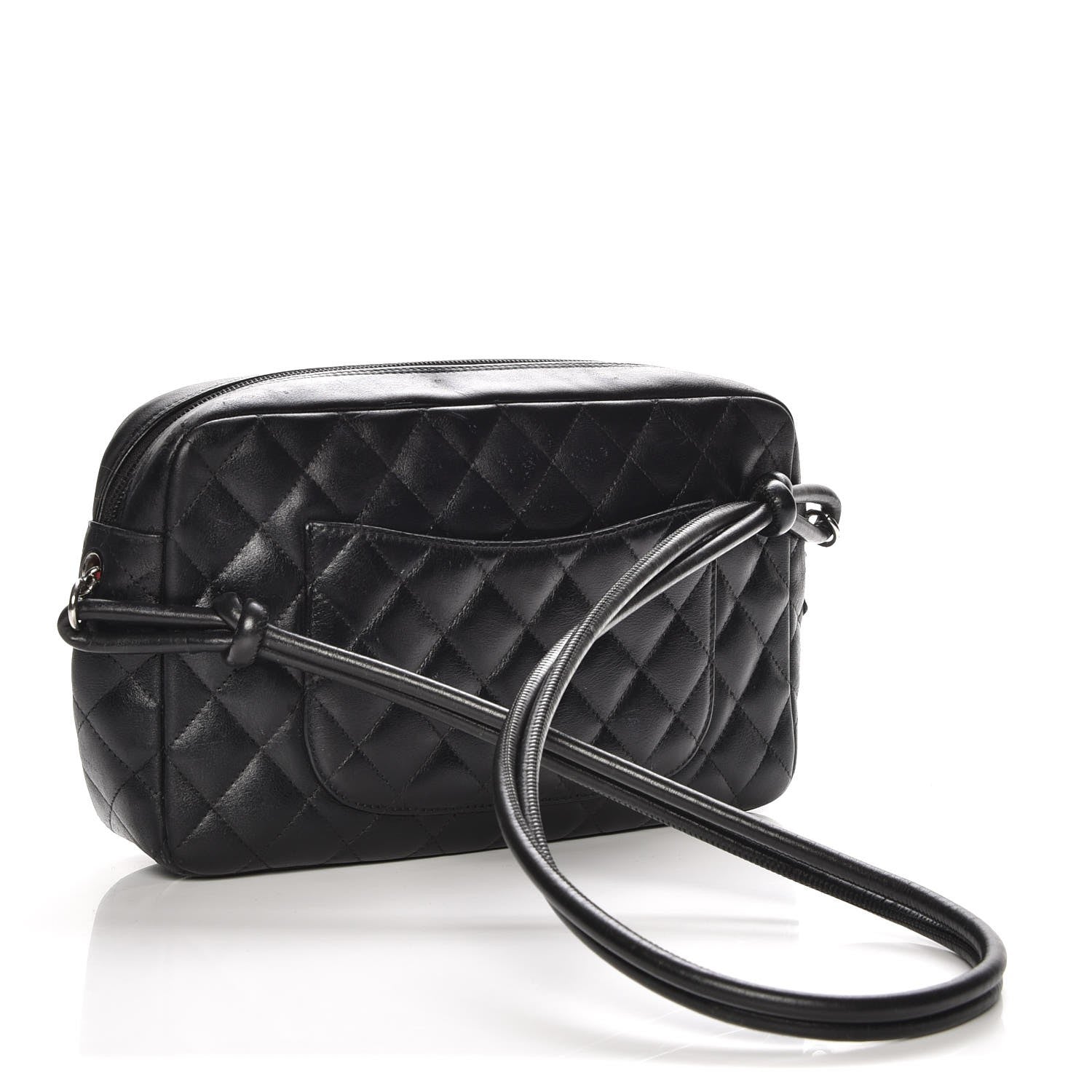 Chanel Calfskin Quilted Cambon Camera Case Black 3 of 11
