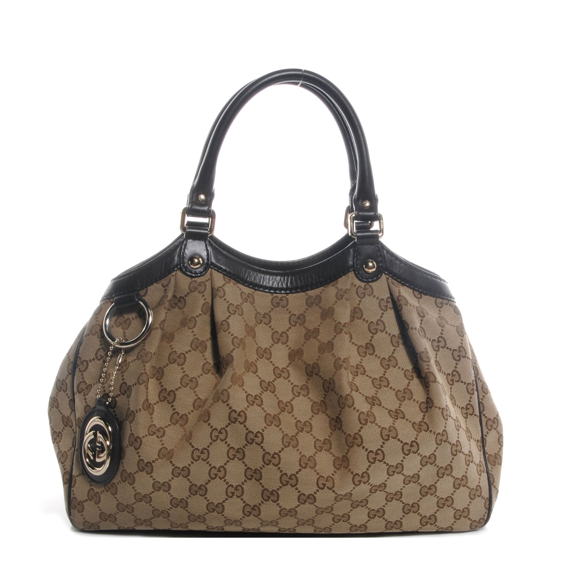 Gucci Monogram Medium Sukey Tote Ebony 1 of 8