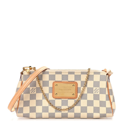 Louis Vuitton Damier Azur Eva Clutch 1 of 11