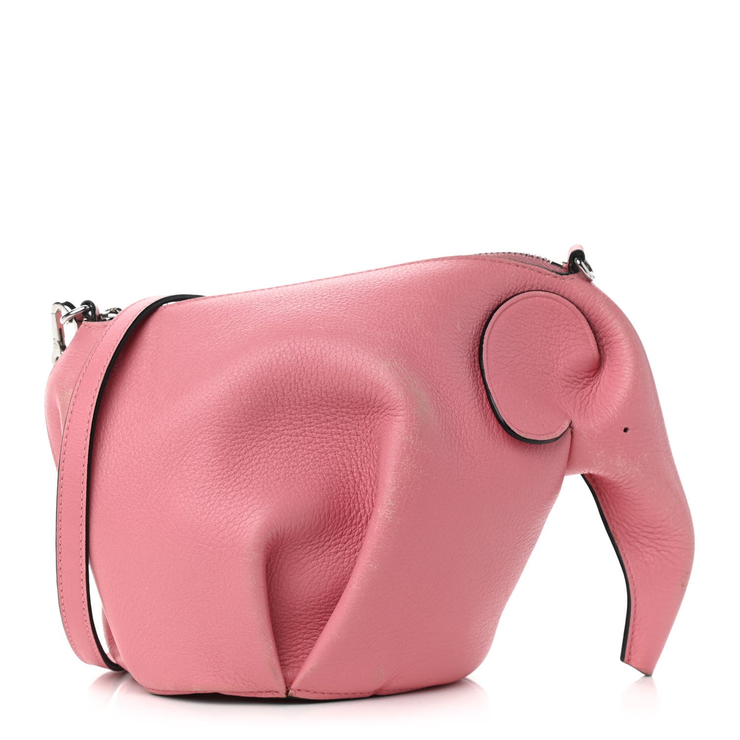 Calfskin Mini Elephant Crossbody Bag Candy
