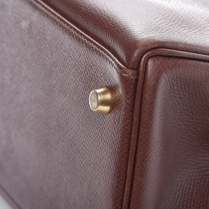 Hermes Courchevel Retourne Kelly 32 Chocolate 35 of 37