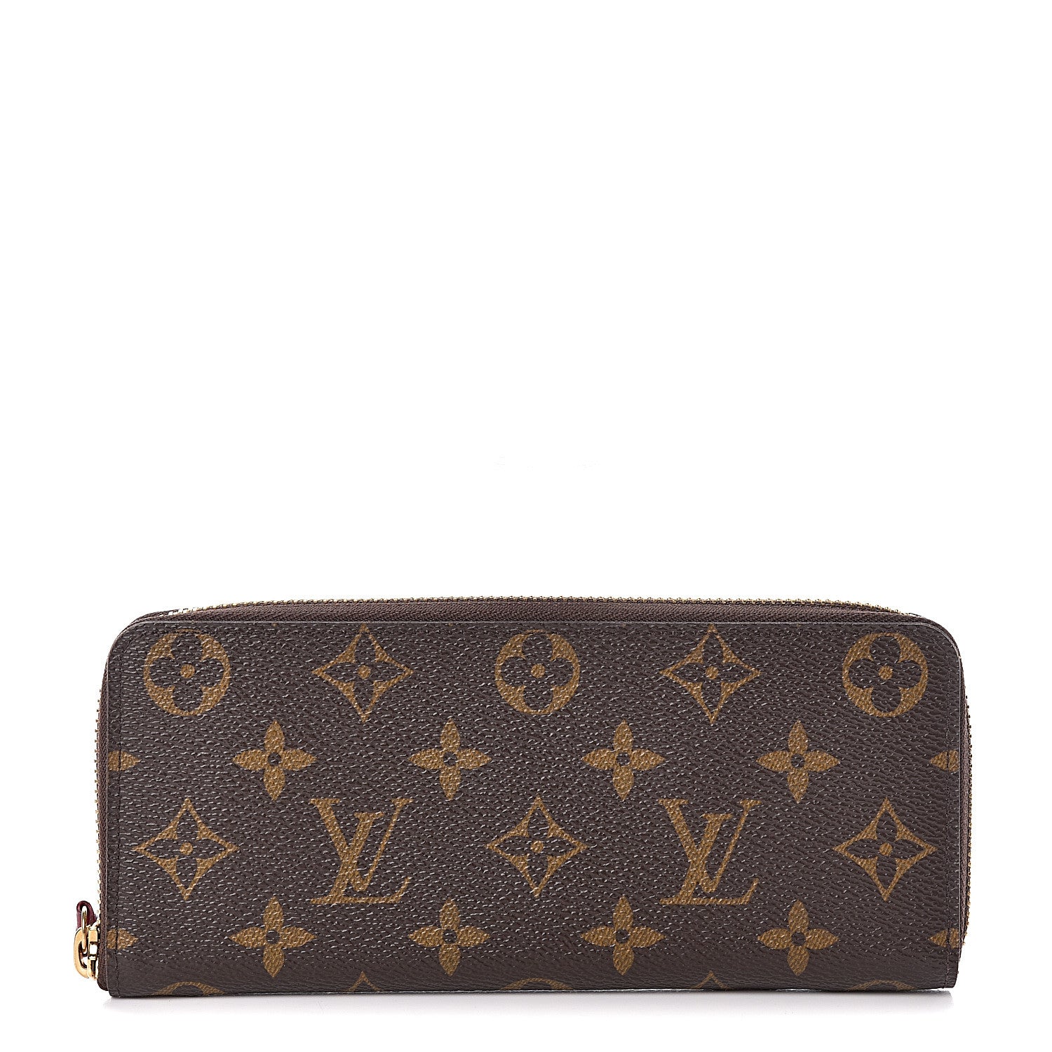 Louis Vuitton Monogram Clemence Wallet Fuchsia 1 of 8