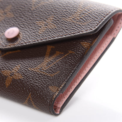 Louis Vuitton Monogram Victorine Wallet Rose Ballerine 9 of 11