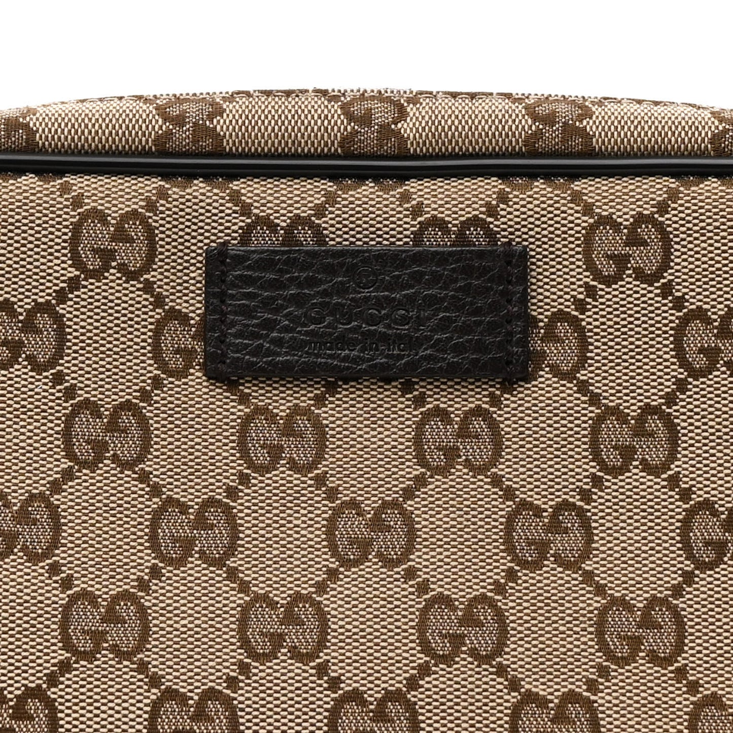 Monogram Belt Bag Dark Brown