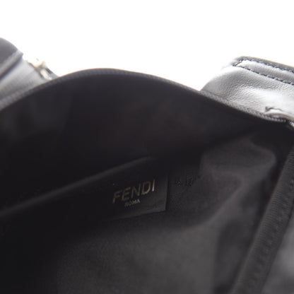 Fendi Neoprene Mesh Vitello Grace FF Pocket Belt Bag Black 8 of 10