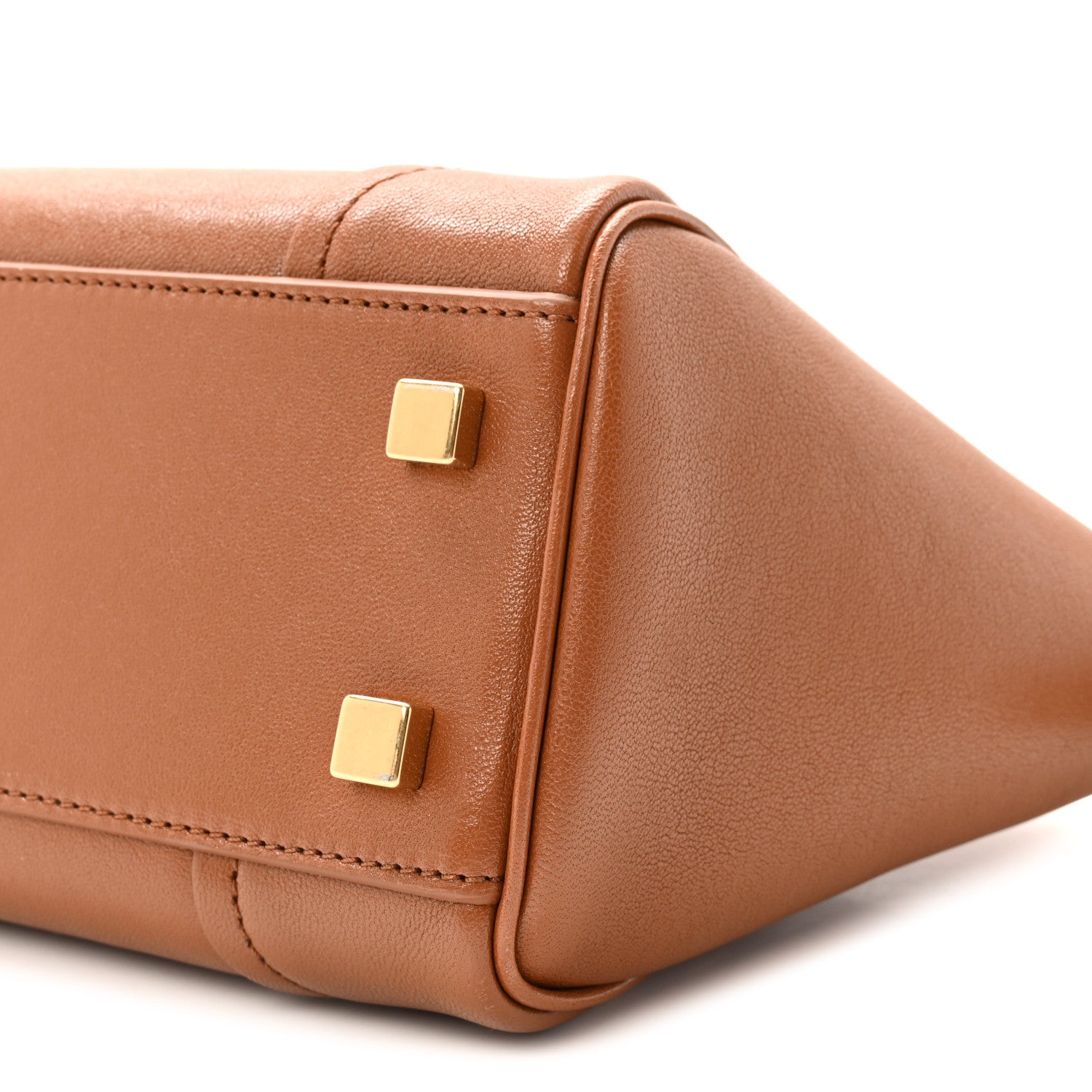 Celine Supple Shiny Lambskin Little New Luggage Soft Tan 10 of 10