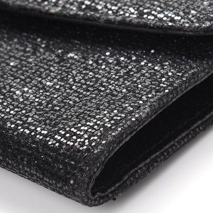 Jimmy Choo Glitter Riane Clutch Bag Black 10 of 12